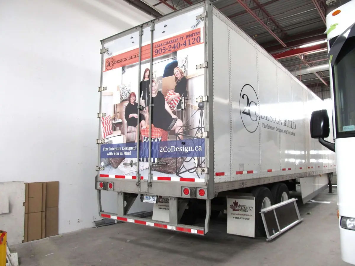 2Co Design Build vehicle wrap, photo 1