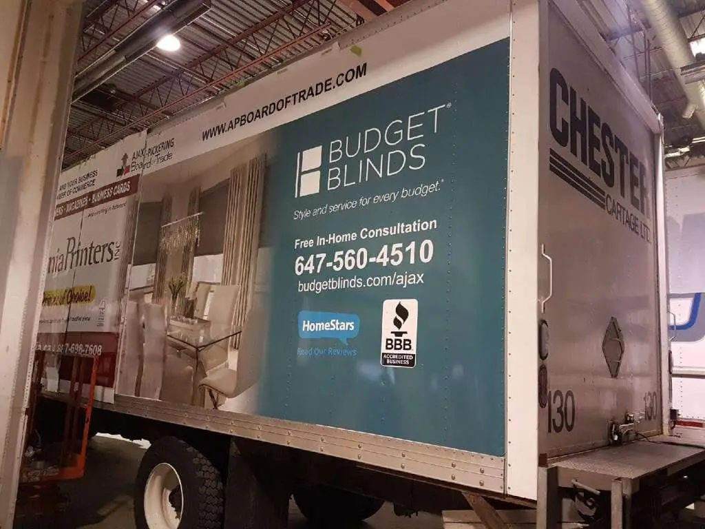 Ajax Pickering Board of Trade vehicle wrap, photo 1