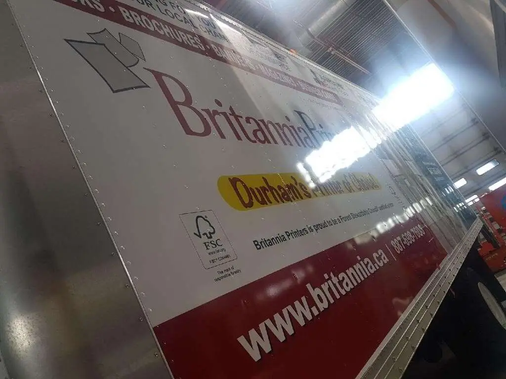 Ajax Pickering Board of Trade vehicle wrap, photo 4