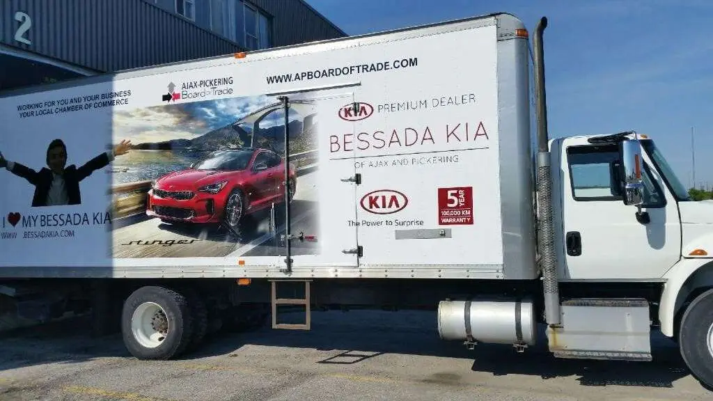 Ajax Pickering Board of Trade vehicle wrap, photo 6