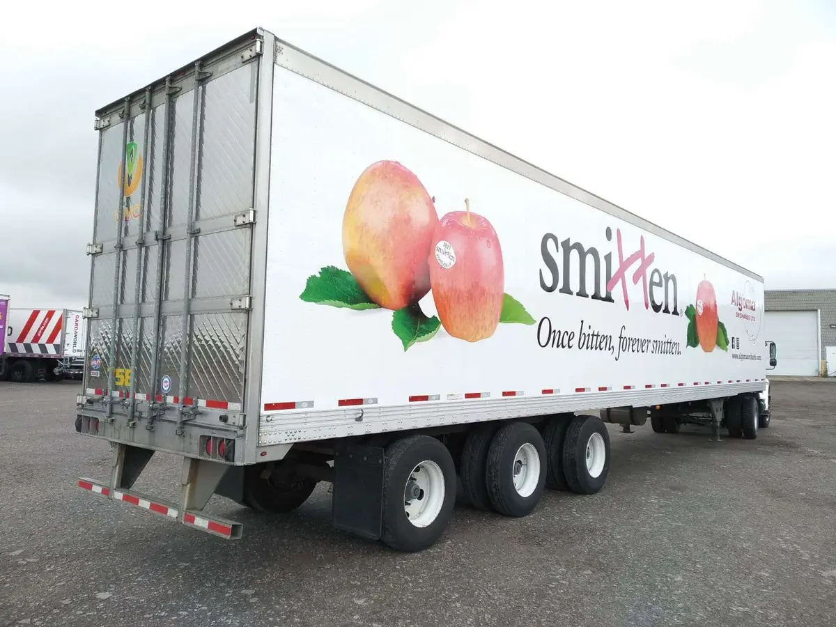 Algoma Orchards vehicle wrap, photo 5