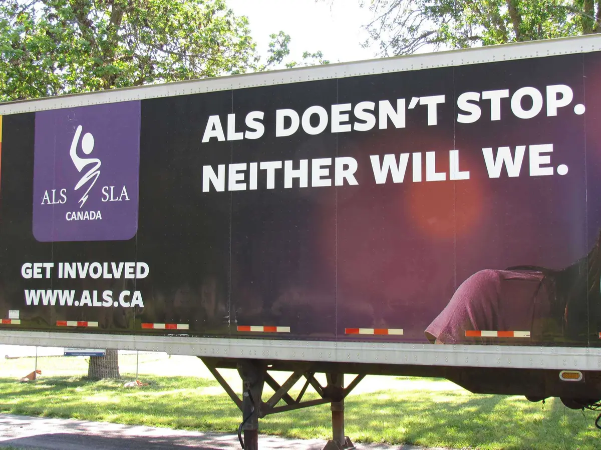 ALS Society of Canada vehicle wrap, photo 8