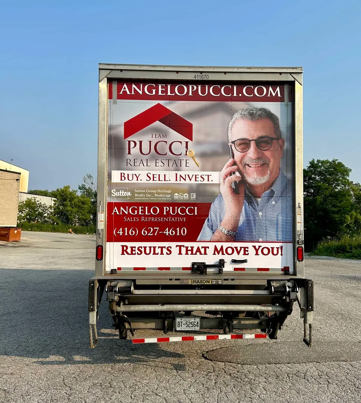 Angelo Pucci Sutton Group Realty vehicle wrap, photo 5