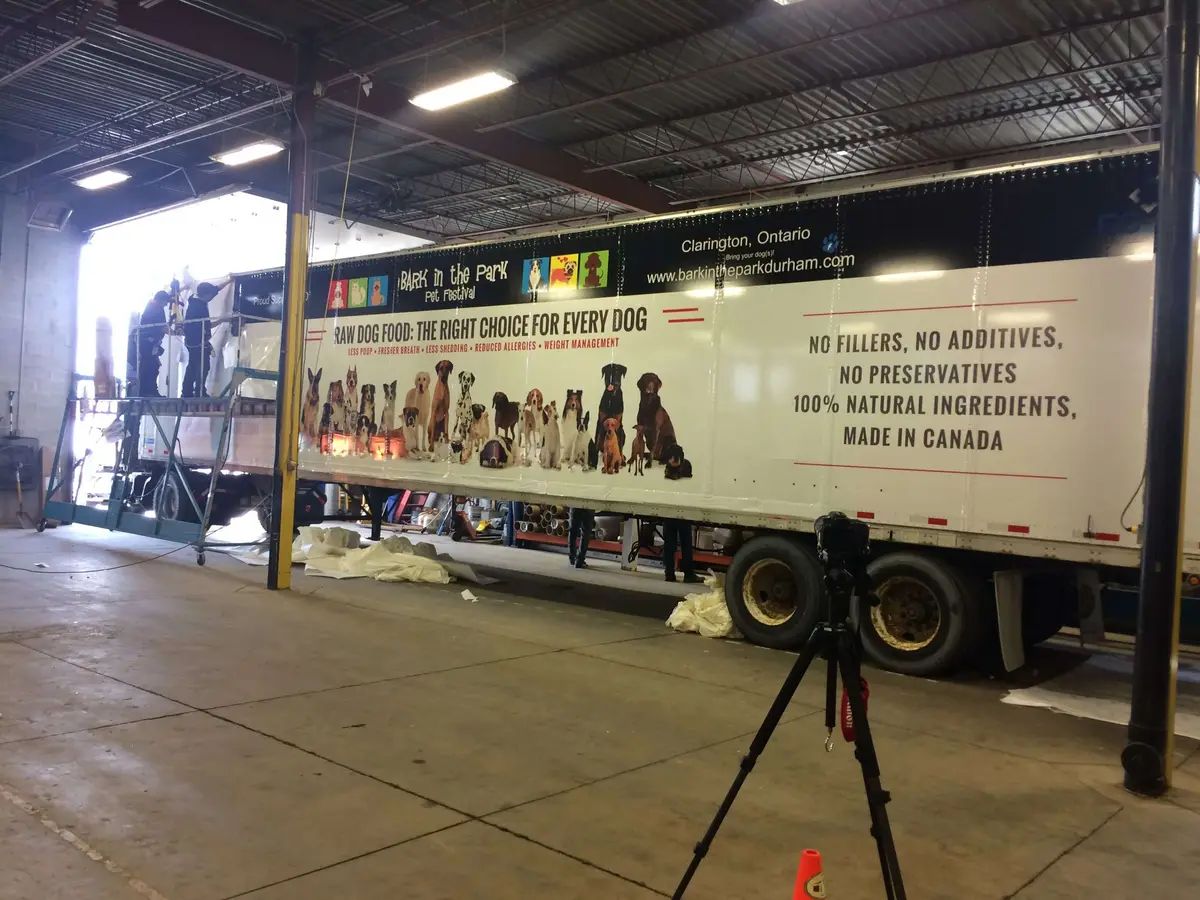 Bark In The Park vehicle wrap, photo 12