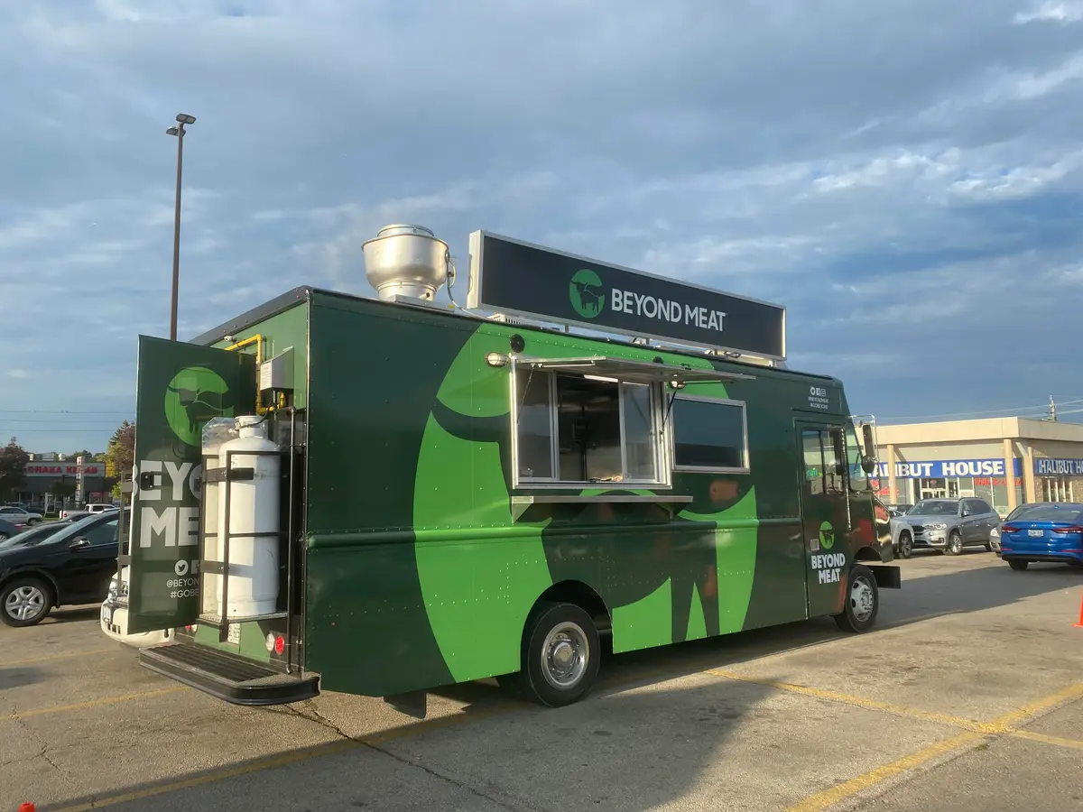 Beyond Meat vehicle wrap, photo 2