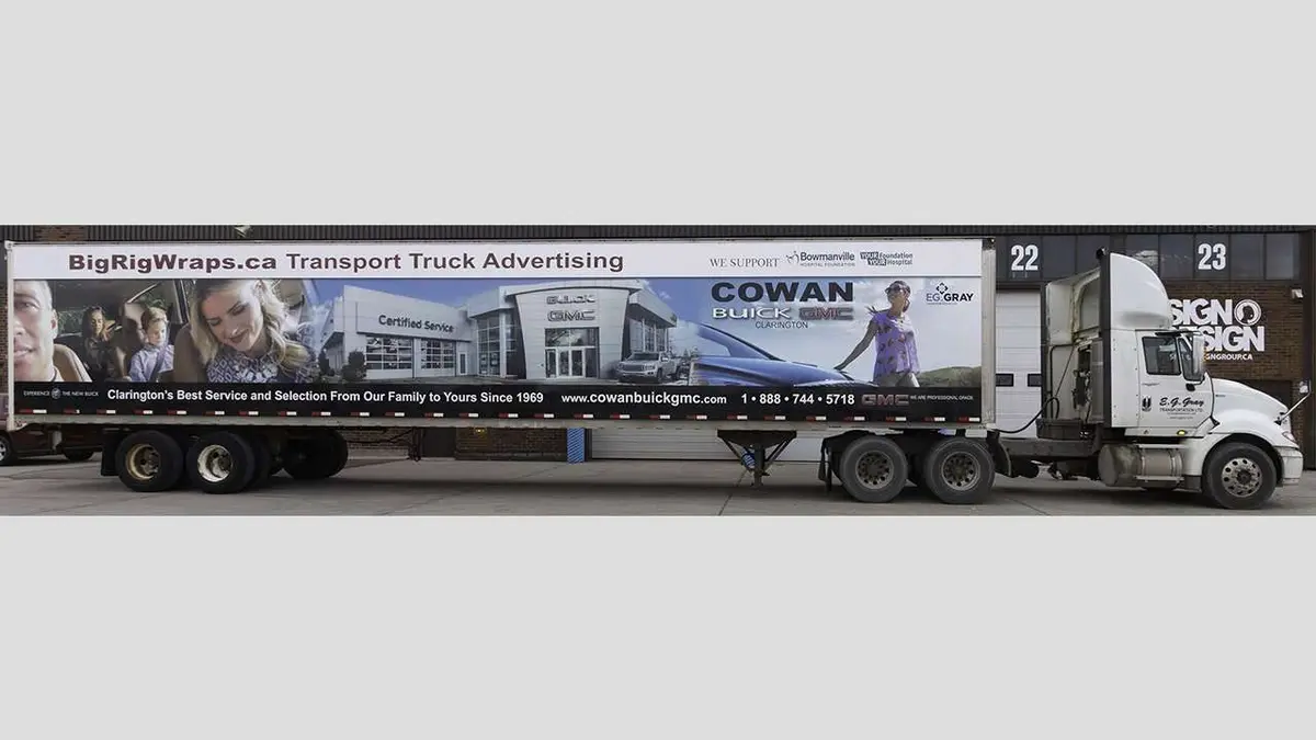 Bowmanville Hospital Foundation vehicle wrap, photo 2