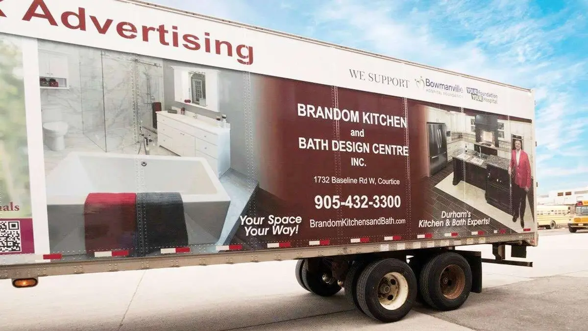 Brandom Kitchens & Bath vehicle wrap, photo 1