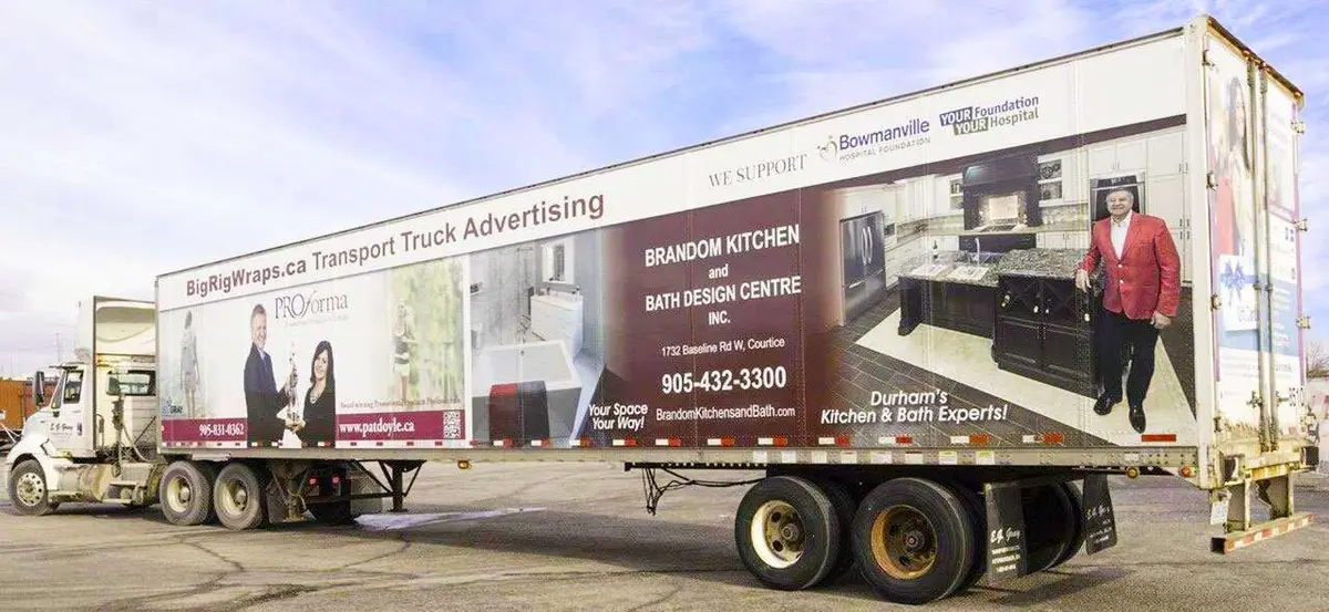 Brandom Kitchens & Bath vehicle wrap, photo 2