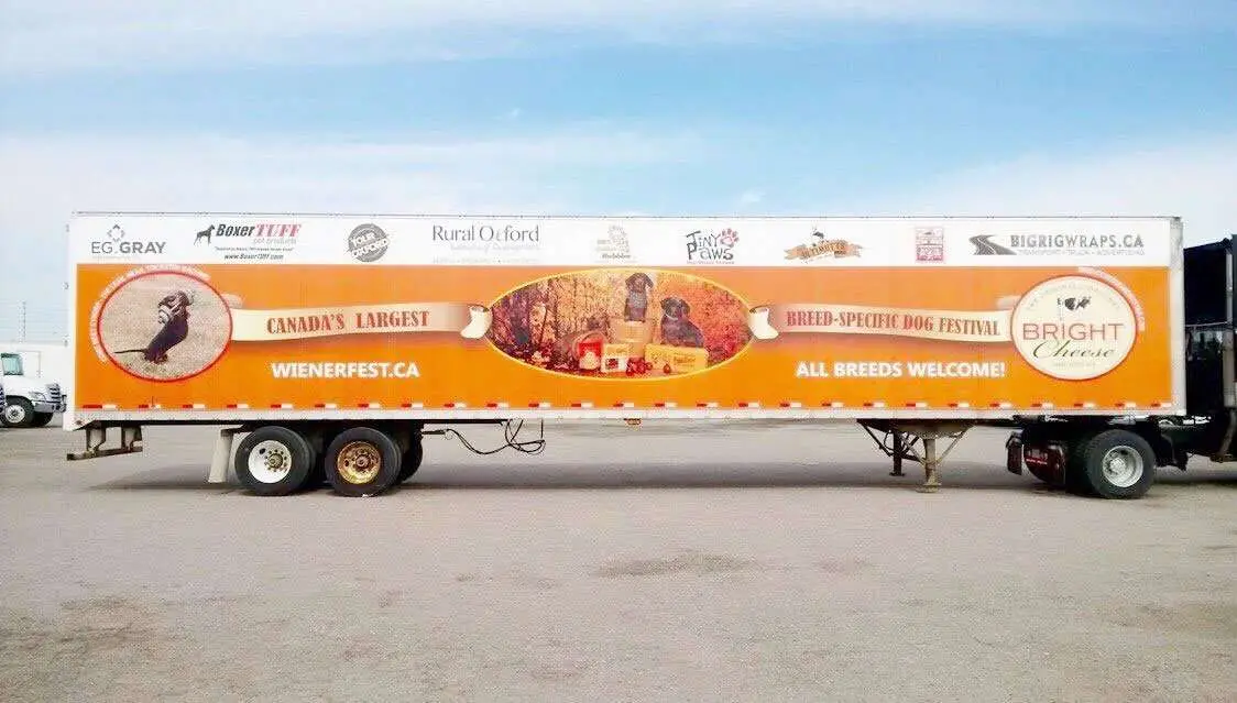 Bright Cheese & Butter vehicle wrap, photo 1
