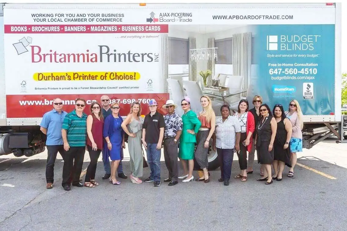 Britannia Printers vehicle wrap, photo 6