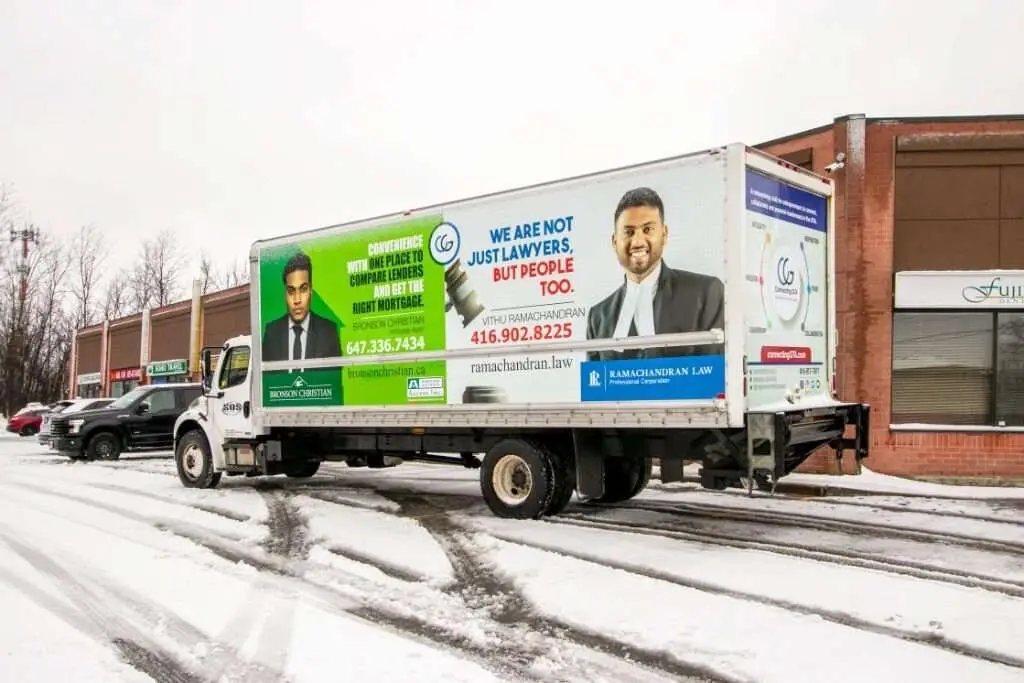 Bronson Christian Mortgage Broker vehicle wrap, photo 2