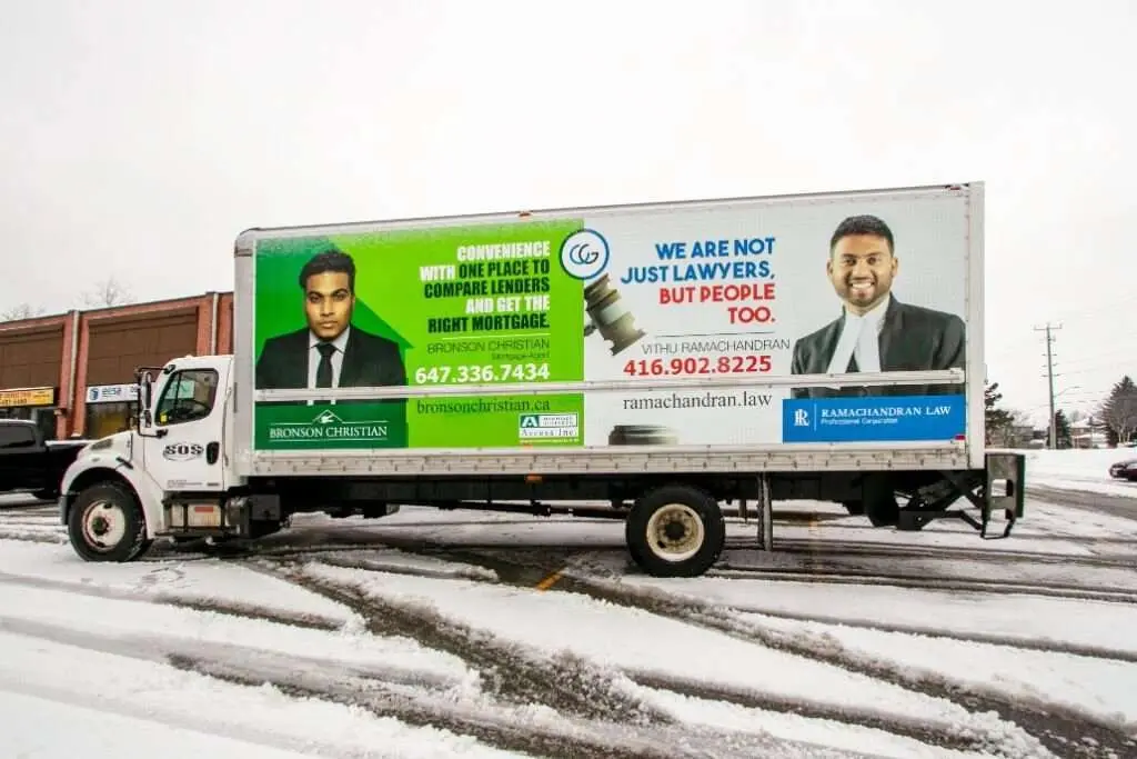 Bronson Christian Mortgage Broker vehicle wrap, photo 3