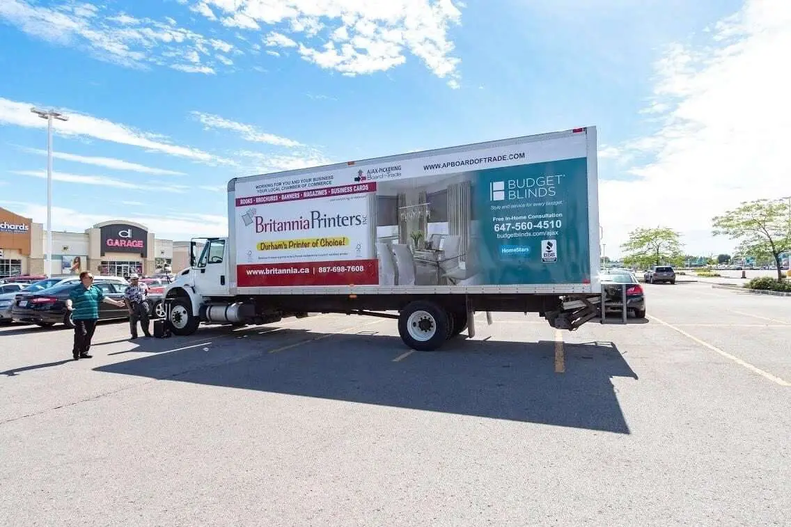 Budget Blinds vehicle wrap, photo 2