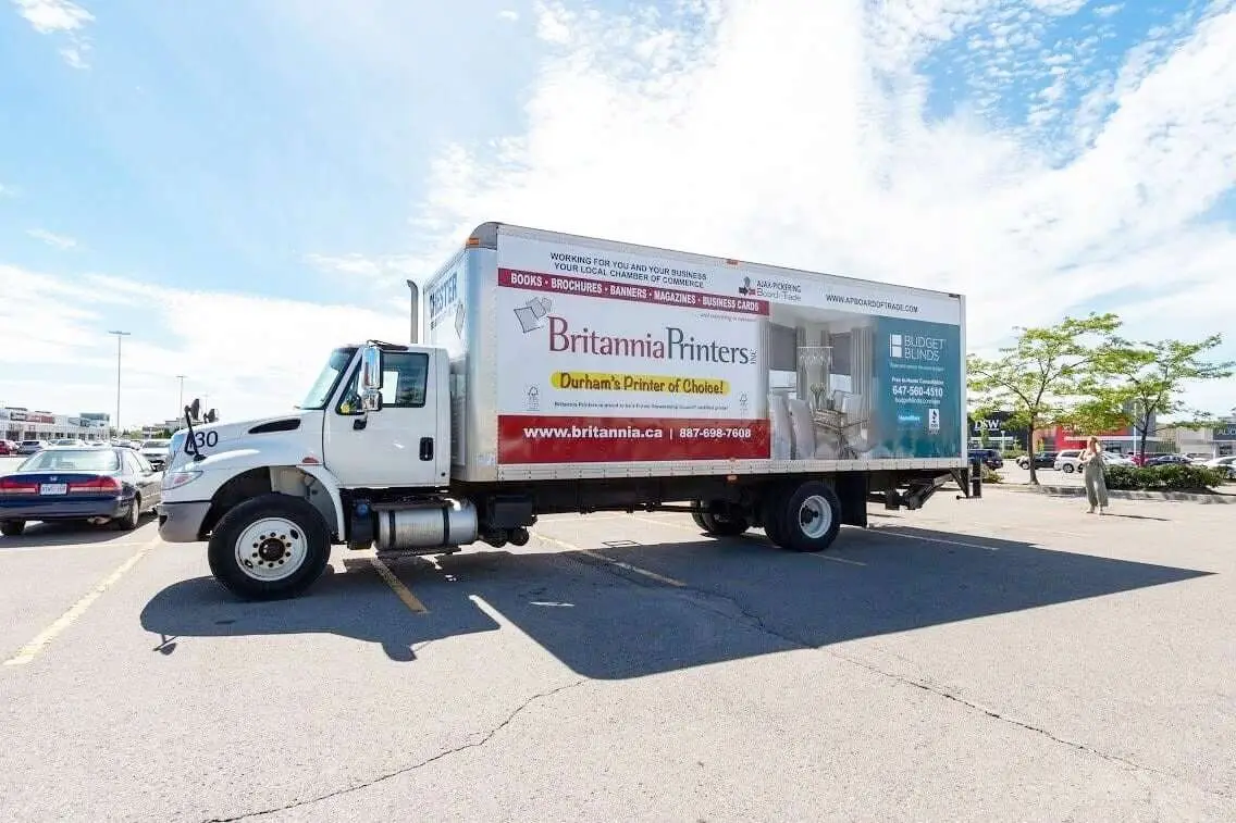 Budget Blinds vehicle wrap, photo 4