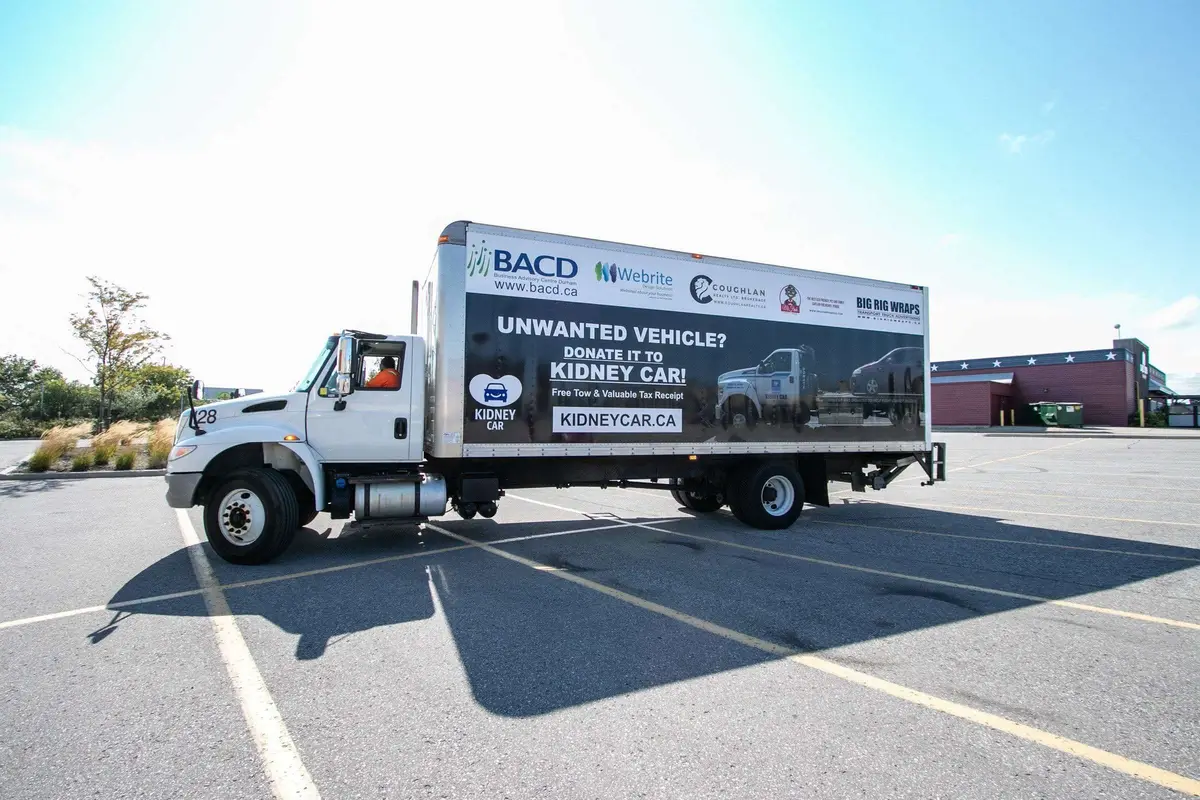 Business Advisory Centre Durham vehicle wrap, photo 6