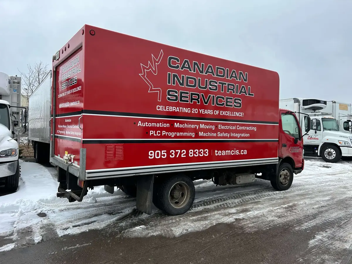 Canadian Industrial Services vehicle wrap, photo 1
