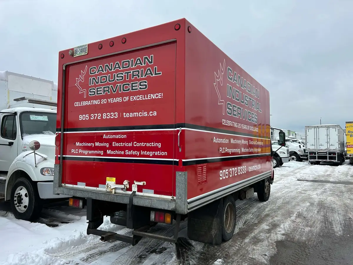 Canadian Industrial Services vehicle wrap, photo 2