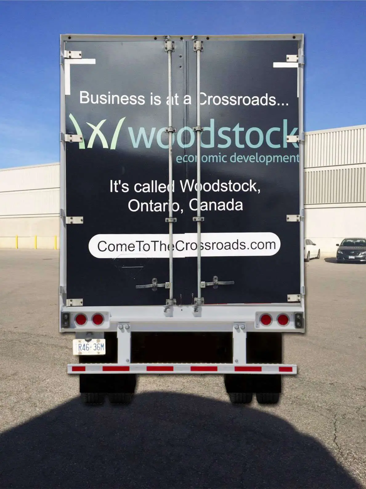 City of Woodstock vehicle wrap, photo 2