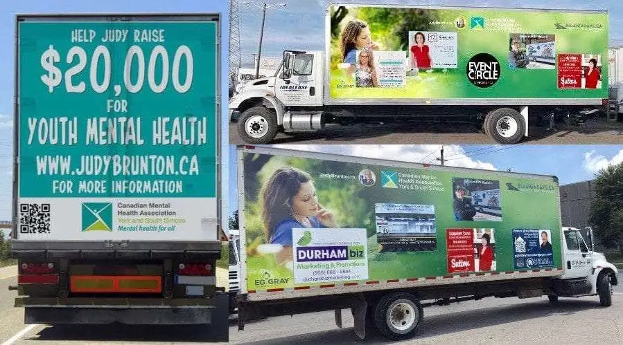 CMHA York / Simcoe vehicle wrap, photo 1