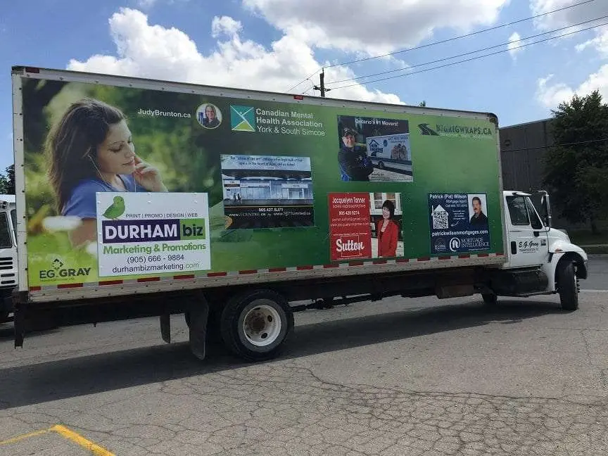 CMHA York / Simcoe vehicle wrap, photo 2