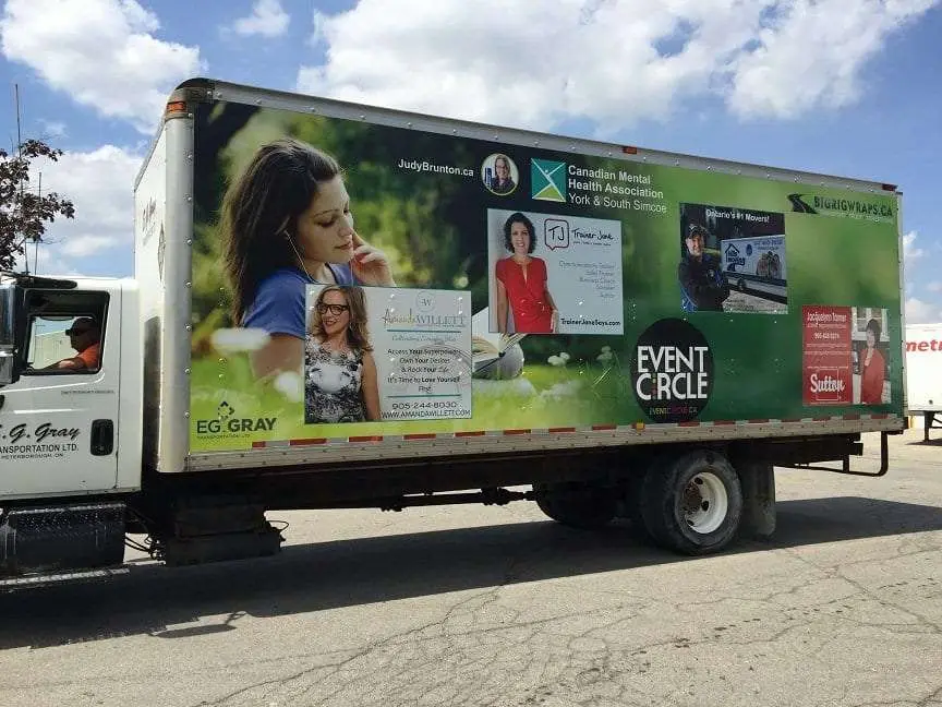 CMHA York / Simcoe vehicle wrap, photo 3