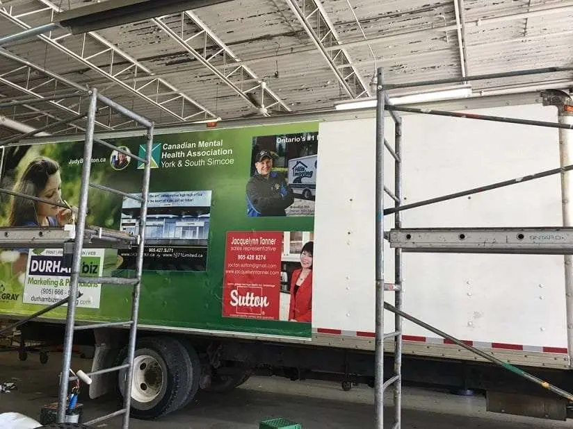 CMHA York / Simcoe vehicle wrap, photo 5