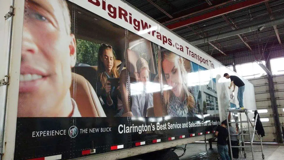 Cowan Buick GMC vehicle wrap, photo 2