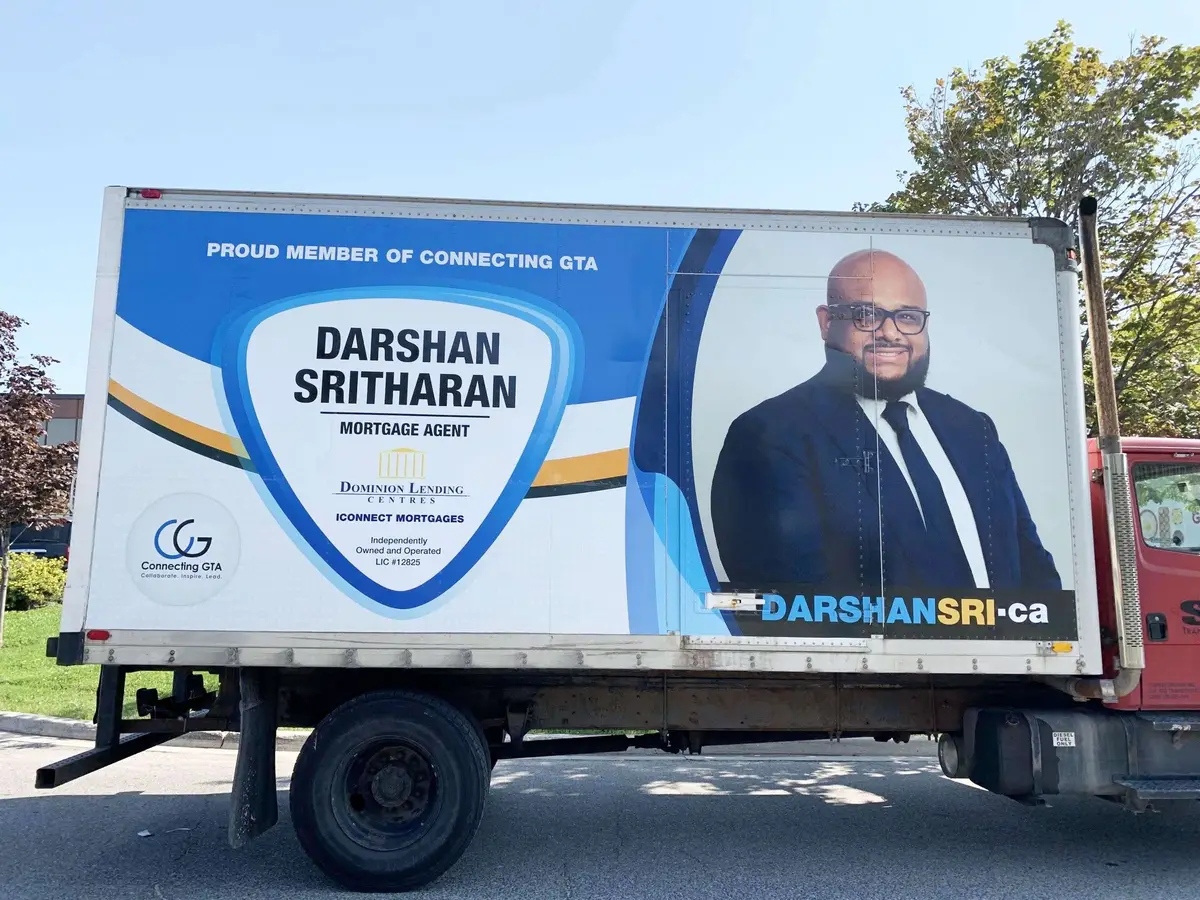 Darshan Sri The Home Loan Guy vehicle wrap, photo 1