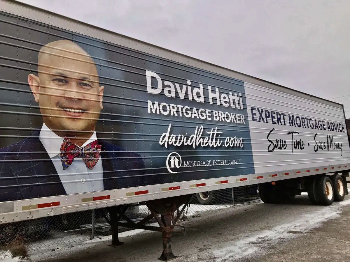 David Hetti vehicle wrap, photo 1