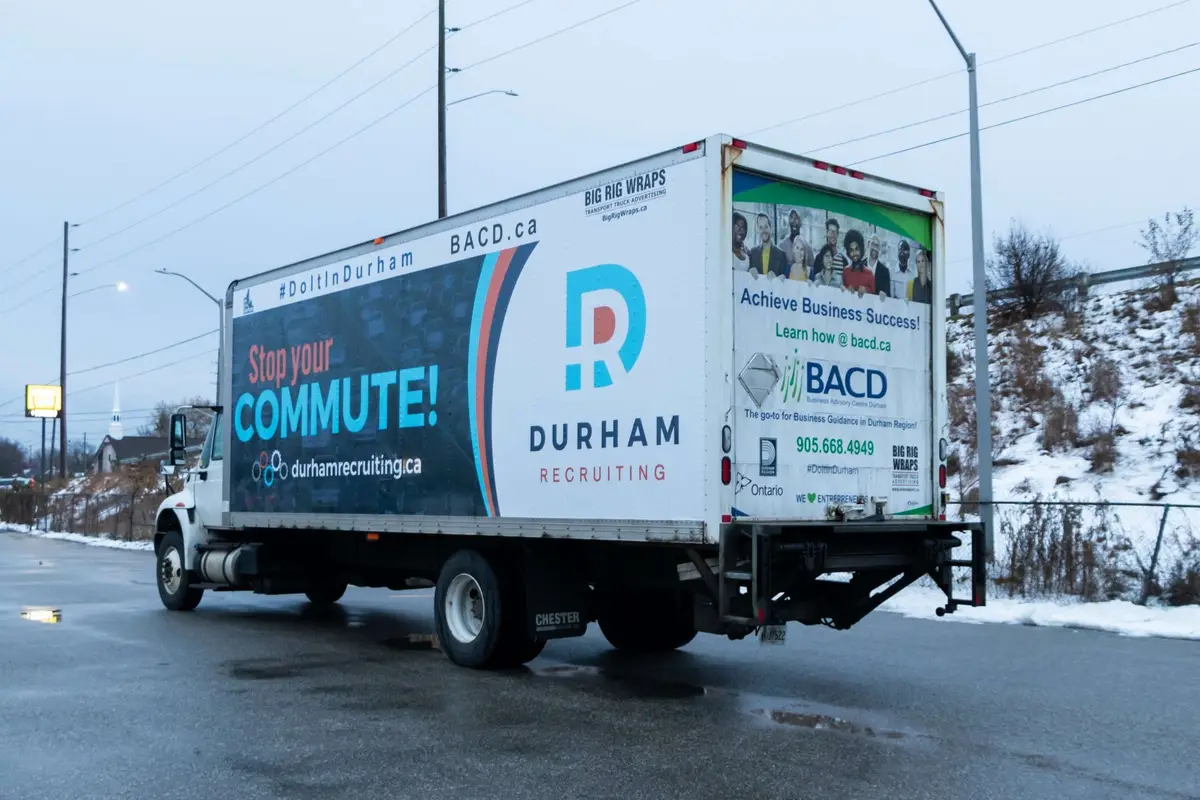 Durham Recruiting vehicle wrap, photo 2