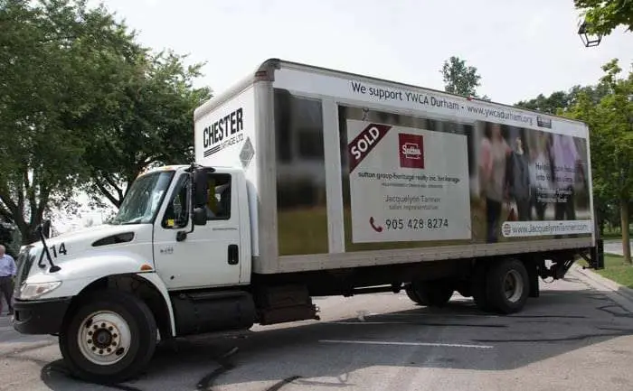 Durham YWCA vehicle wrap, photo 2