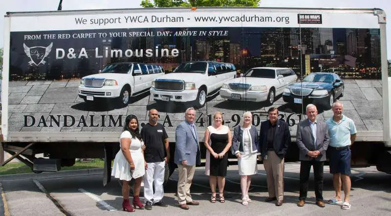 Durham YWCA vehicle wrap, photo 5