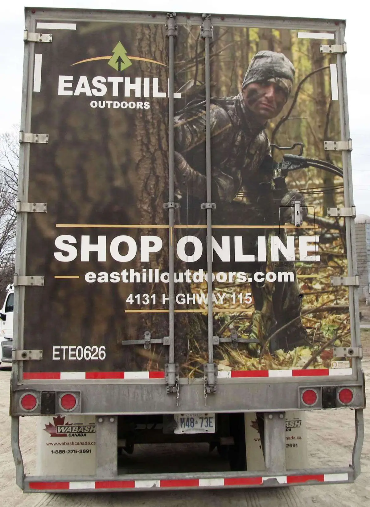 Easthill Outdoors vehicle wrap, photo 4
