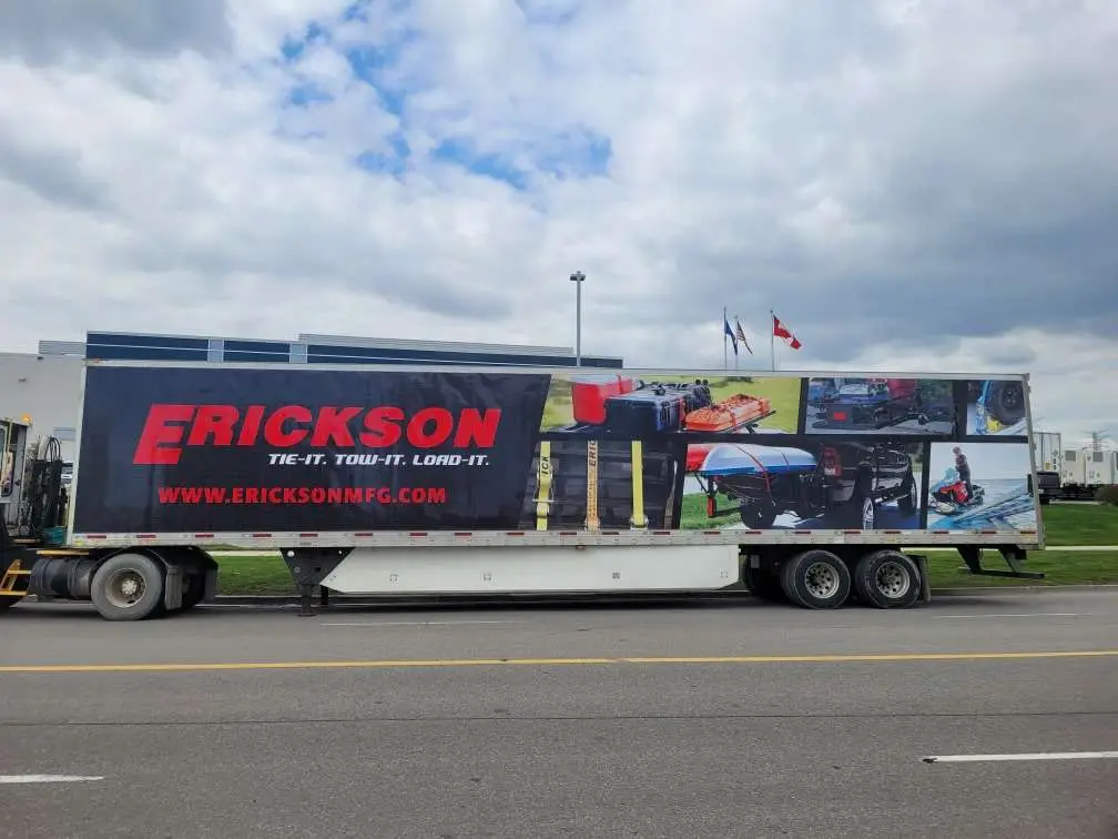 Erickson Manufacturing vehicle wrap, photo 5