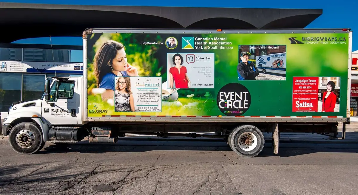 Event Circle vehicle wrap, photo 1