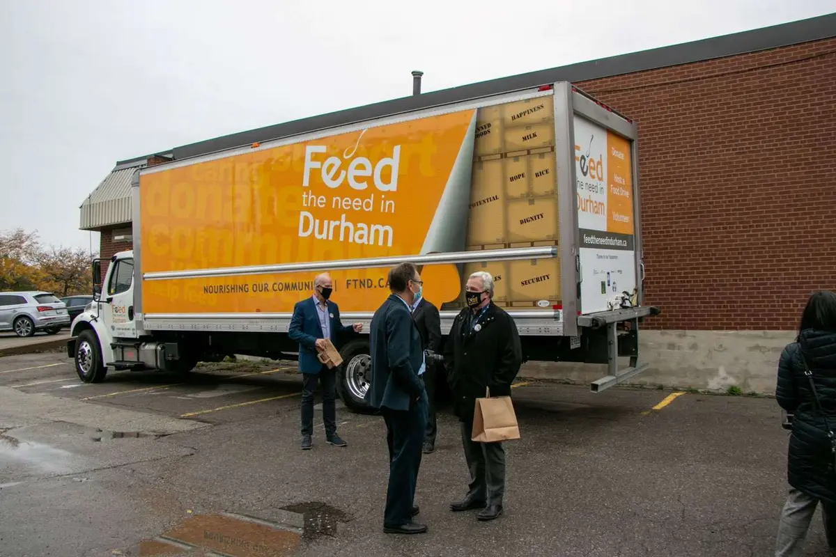 Feed The Need Durham vehicle wrap, photo 10