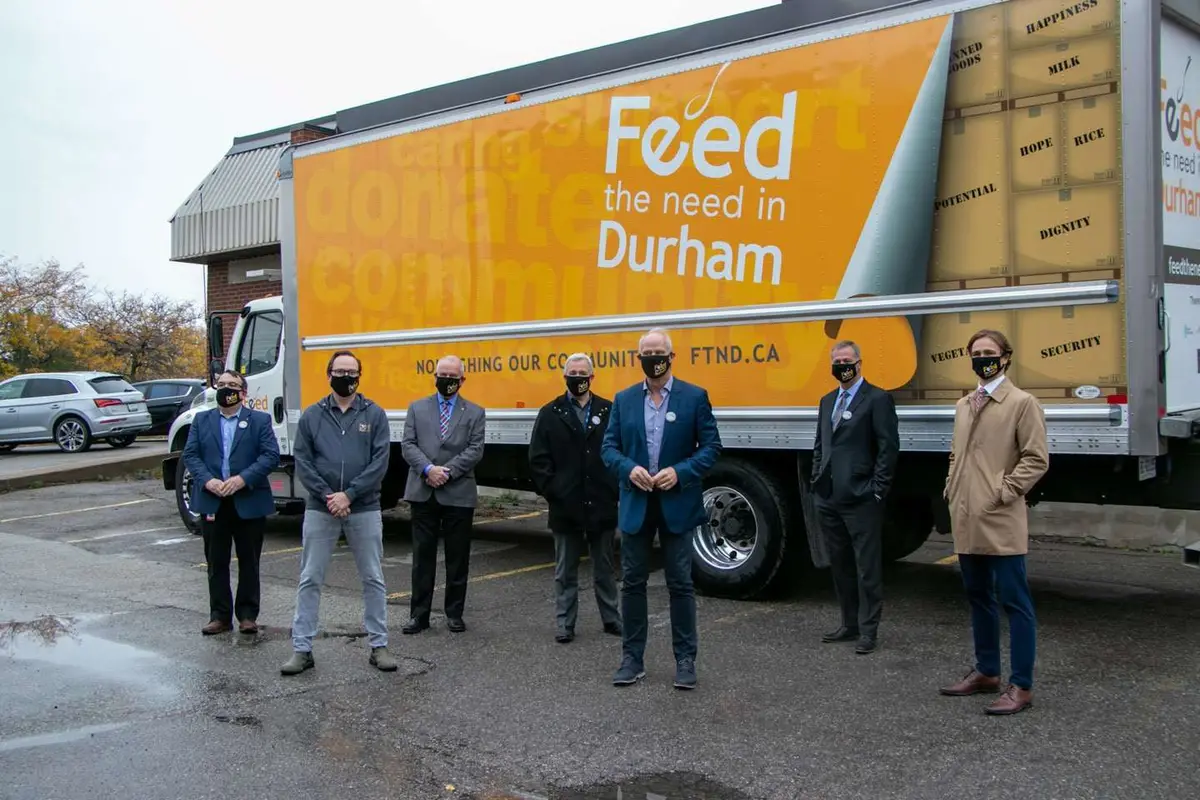 Feed The Need Durham vehicle wrap, photo 7
