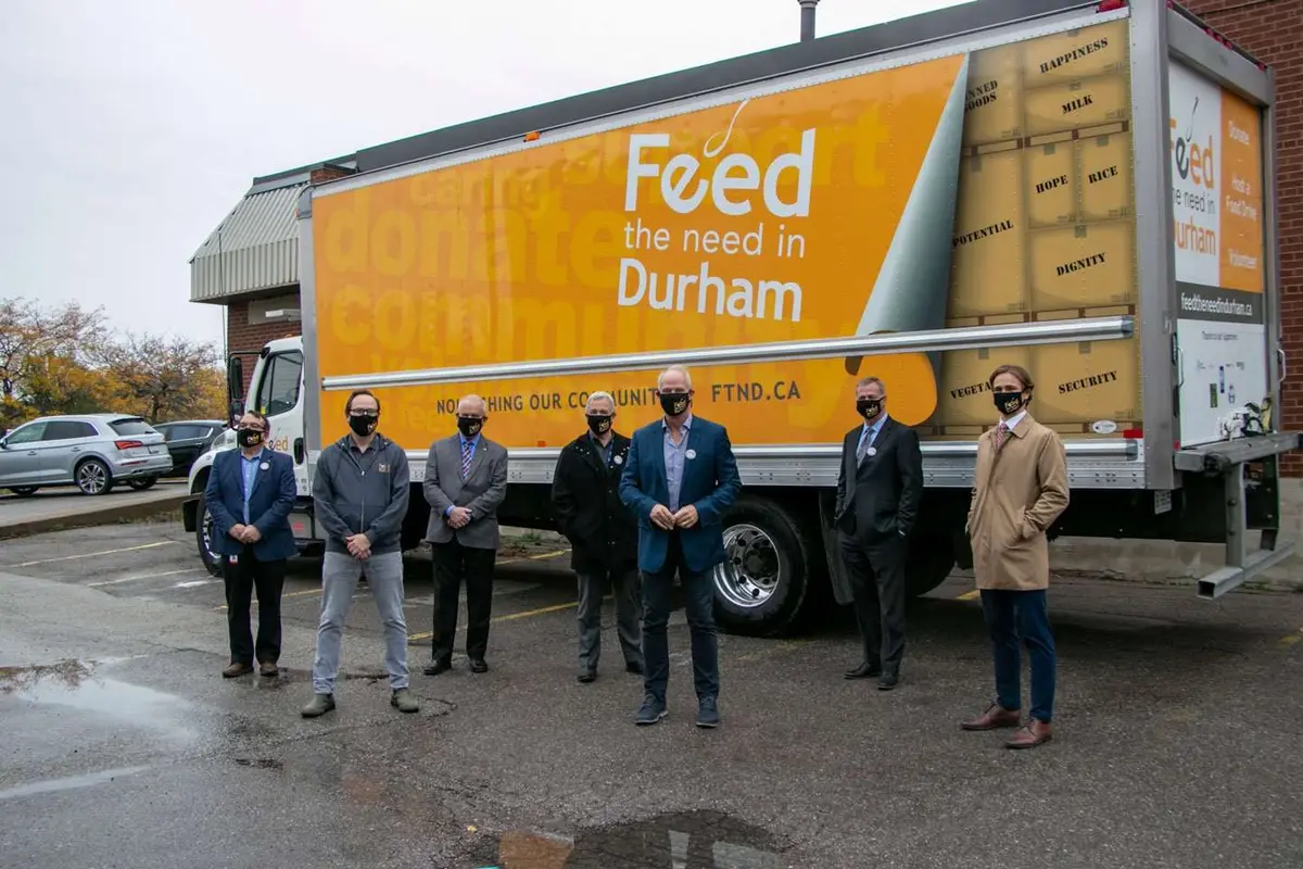 Feed The Need Durham vehicle wrap, photo 8