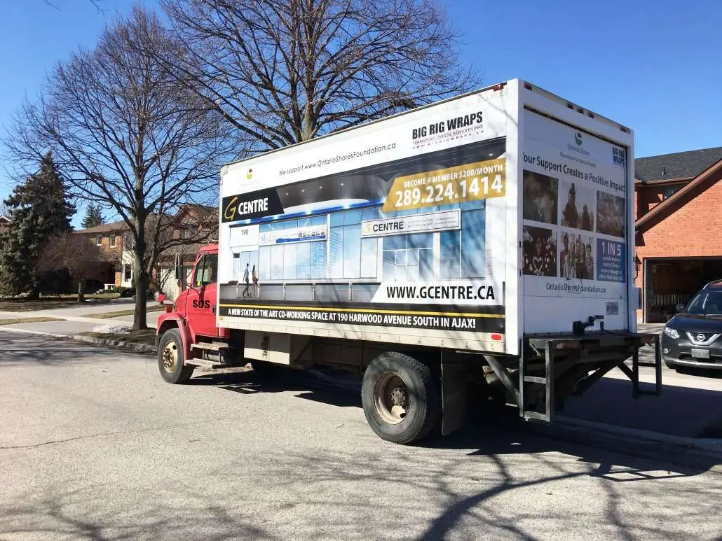 G Centre vehicle wrap, photo 1