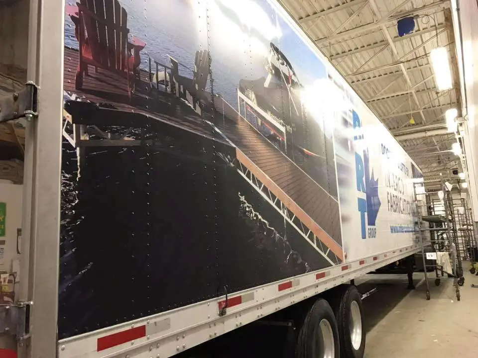 Interco Docks vehicle wrap, photo 3