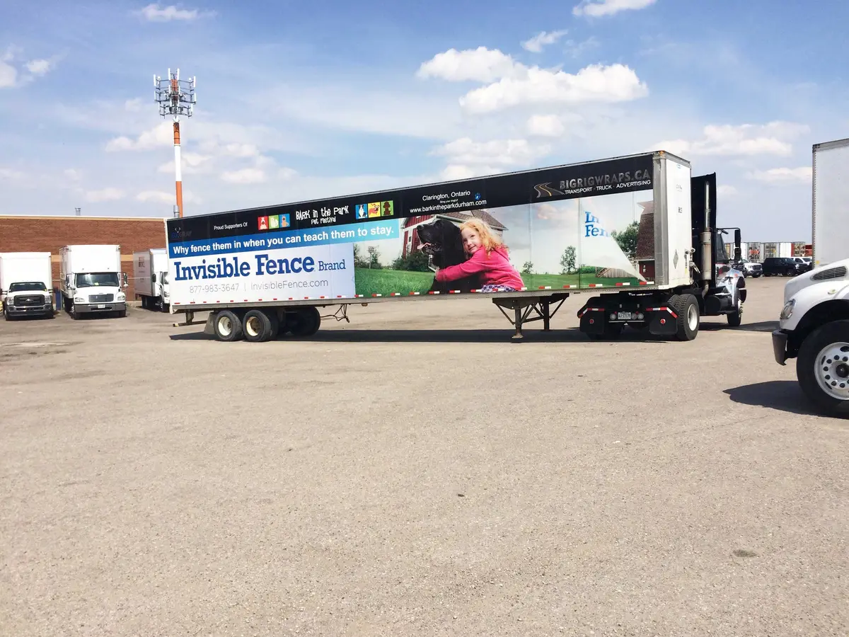 Invisible Fence vehicle wrap, photo 3
