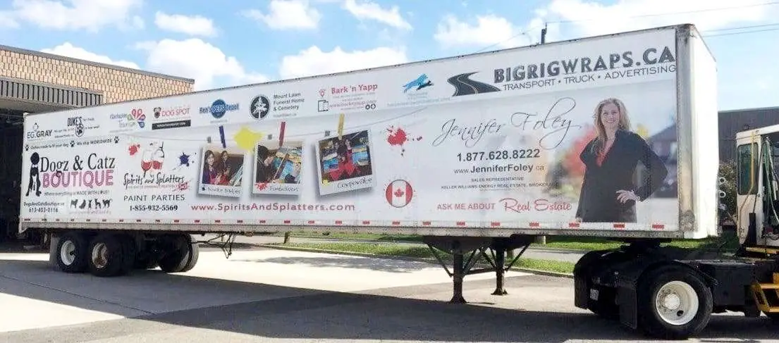 Jennifer Foley Realtor vehicle wrap, photo 2