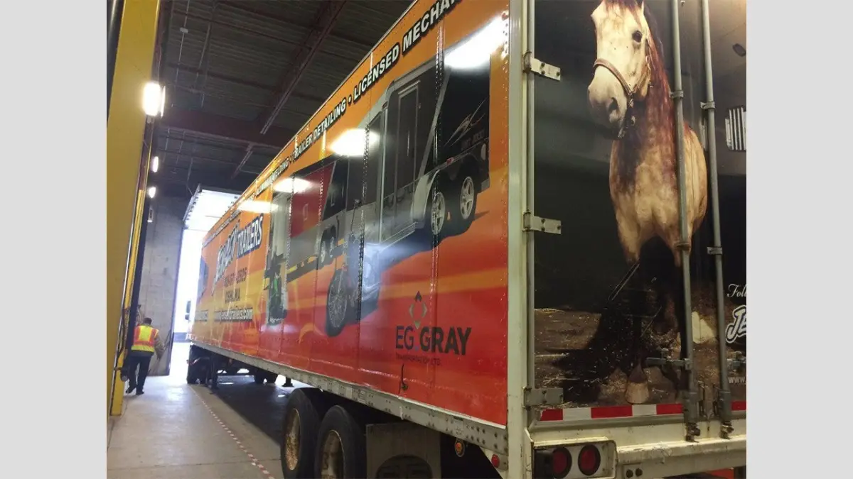 Jensen Trailers vehicle wrap, photo 8