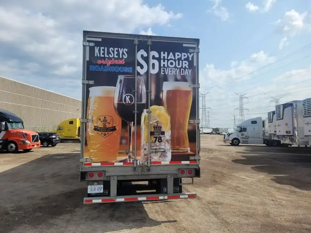 Kelseys Original Roadhouse vehicle wrap, photo 3