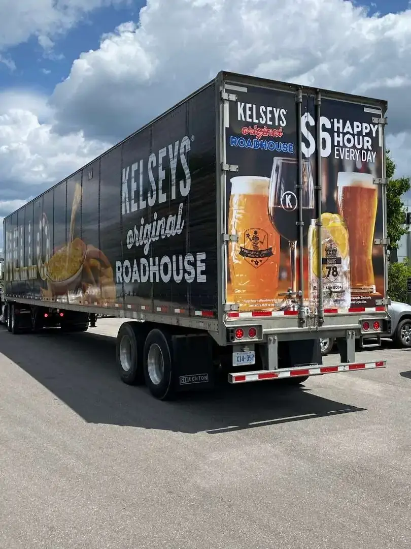 Kelseys Original Roadhouse vehicle wrap, photo 5