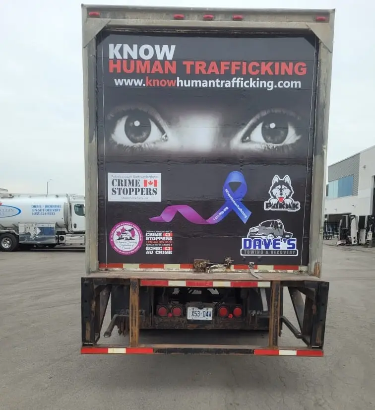 Know Human Trafficking vehicle wrap, photo 14