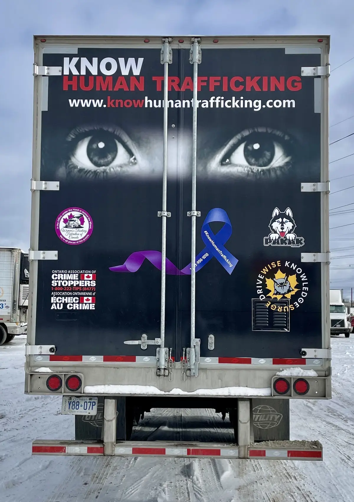 Know Human Trafficking vehicle wrap, photo 5