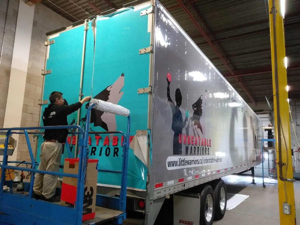 Little Warriors vehicle wrap, photo 3