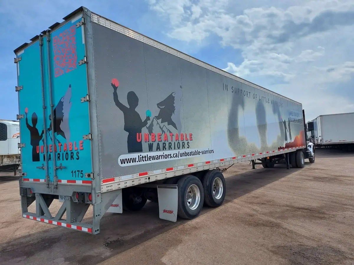 Little Warriors vehicle wrap, photo 5