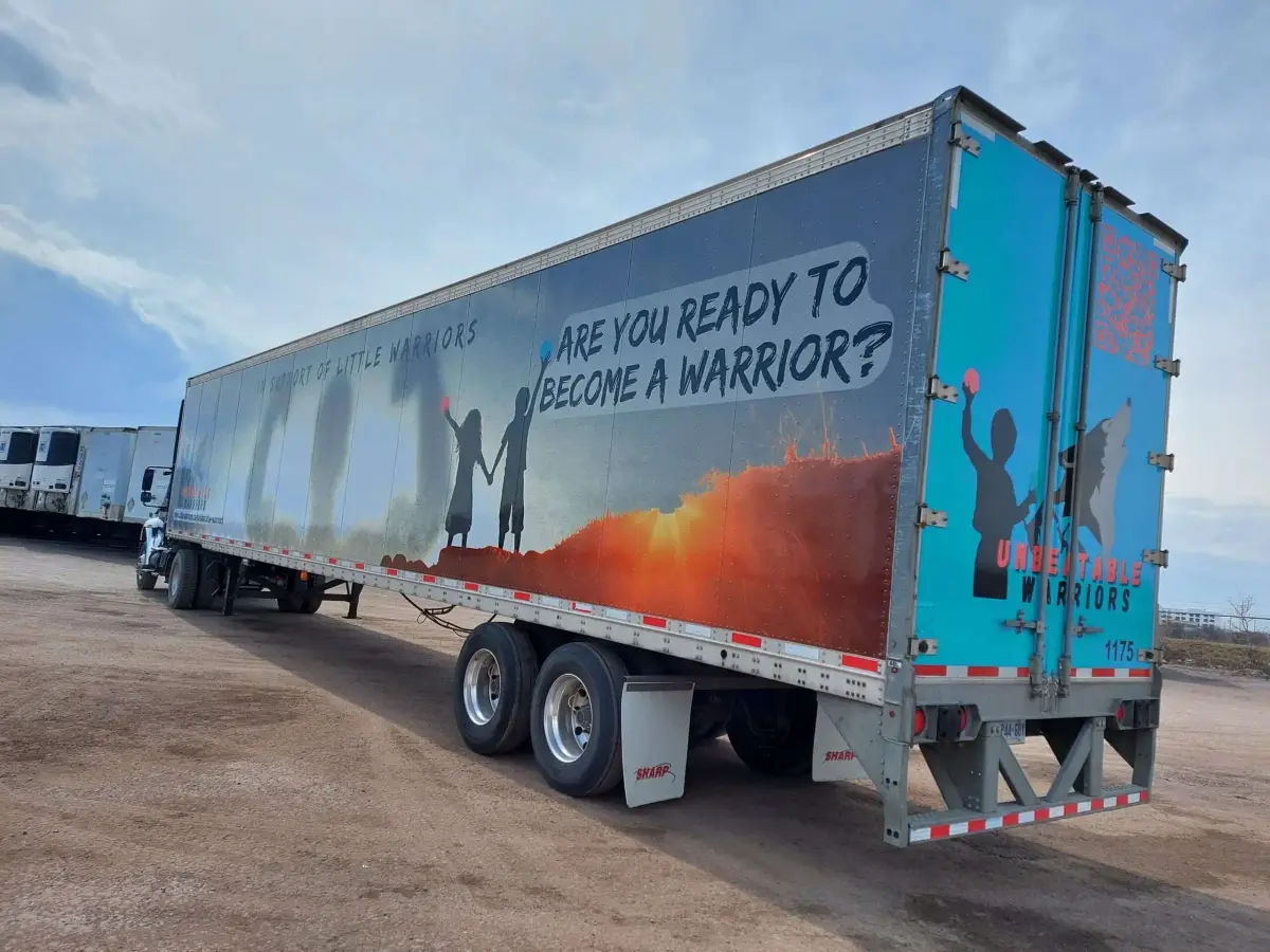 Little Warriors vehicle wrap, photo 7